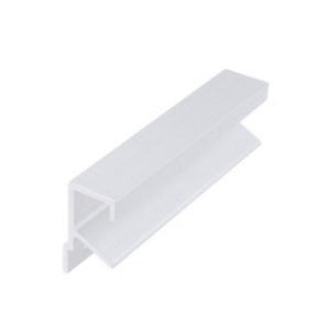 Edge Pull DP46-PA, 3-7-8" Polished Aluminum Anodized