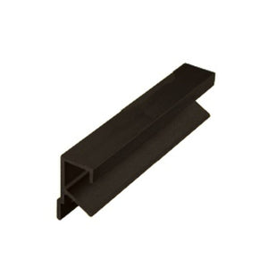 Edge Pull DP46-L-BL, 6ft Satin Black Anodized