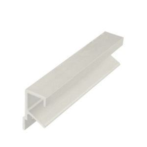 Edge Pull DP46-L-A, 6ft Satin Clear Anodized