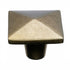 Extra Large Aspen Square Knob, Light Bronze