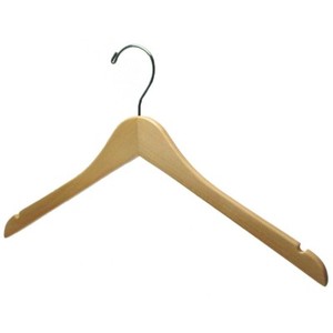 Flat Shirt hanger, Natural