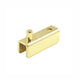 Glass Door Hinge - 510 Polished Brass