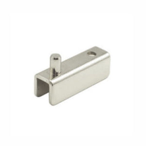 Glass Door Hinge - 510 Brushed Nickel