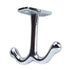 Double Ceiling Hook - Polished Chrome CH301-ZC-2