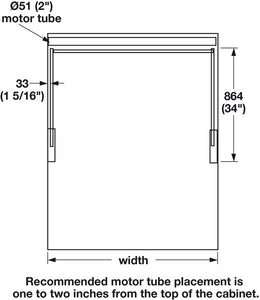 Motorized Wardrobe Lift 254