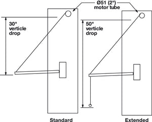 Motorized Wardrobe Lift 254