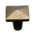Large Aspen Square Knob, Light Bronze finish