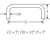5 inch Wire Pull MC428, Satin Clear Anodized