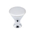 Martini Knob, Polished Chrome