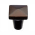 Medium Aspen Square Knob, Mahogany Bronze