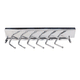 Metro Tie Rack - 12 inch, Polished Chrome