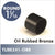 Oil Rubbed Bronze Invisible Flange for 1-5-16'' Closet Rod
