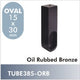 Novara Oval flange, Oil Rubbed Bronze 845-ORB