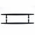 Pair of back to back Arrow door Pulls, 12