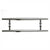 Pair of back to back Arrow door Pull, 18