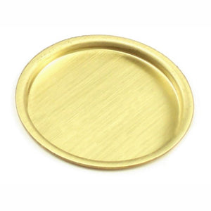 Recessed Drawer Pull 36, Dull Brass