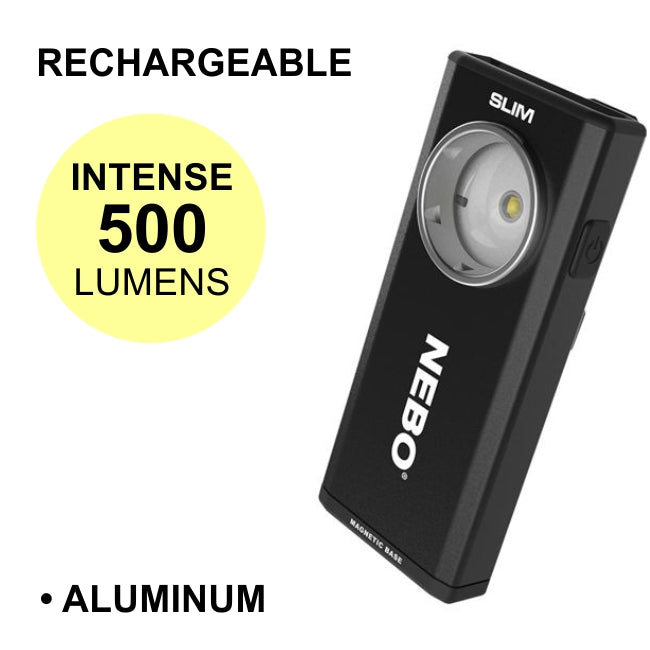 SLIM Rechargeable Pocket Flashlight SLIM Rechargeable Pocket Flashlight