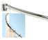 Curved Shower Rod Stainless 6ft