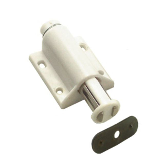 Epco Single Magnetic Touch Latch (White)