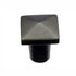 Small Aspen Square Knob, Medium Bronze finish