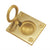 Small Brass Recessed Hinge Pull DP422-PB