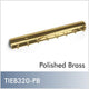 Veda Belt Rack in Polished Brass