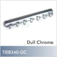 Veda Tie & Scarf Rack in Dull Chrome