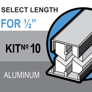 Track Assembly 10, Mill Aluminum