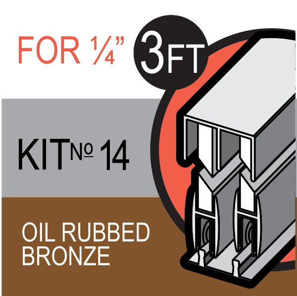 Track Assembly 14, Aluminum – Hardware Decor