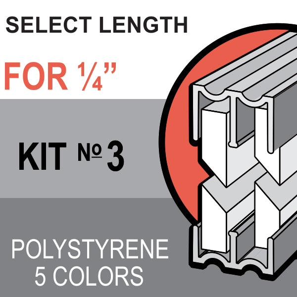Track Assembly 3 Polystyrene – Hardware Decor