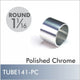 Polished Chrome Invisible Flange for 1-1-16''