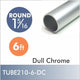 Aluminum 6ft 1-5-16" Diameter Rod, Dull Chrome finish