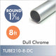 8ft 1-5-16" Diameter Rod, Dull Chrome finish