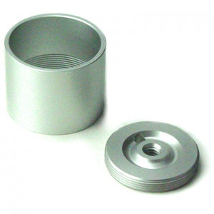 Dull Chrome Invisible Flange for 1-5-16'' Closet Rod
