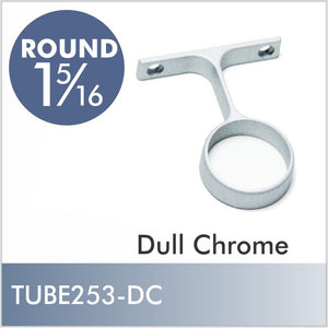 Round Dull Chrome 1-5-16" Center Support