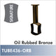 TUBE436-ORB - Signature center support, Oil Rubbed Bronze