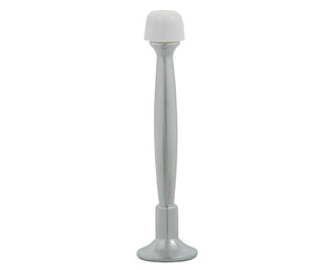 4" Heavy Duty Rigid Door Stop - Dull Chrome