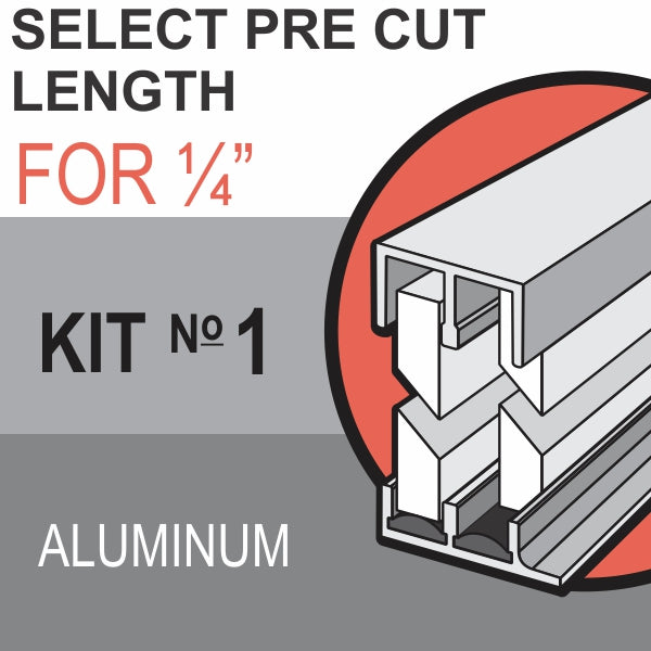 Track Assembly 1, Aluminum – Hardware Decor