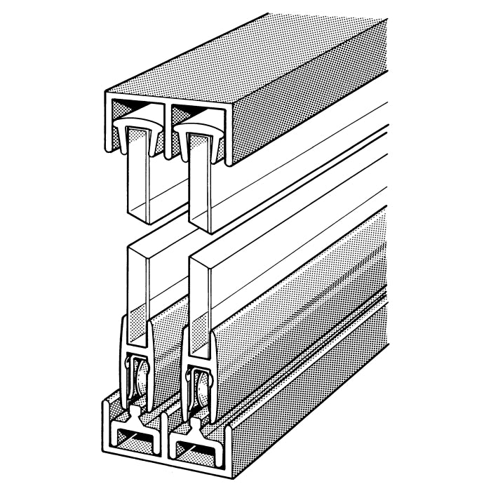 Track Assembly 15, Aluminum – Hardware Decor