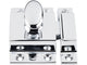 Utility Latch, Polished Chrome