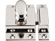 Utility Latch, Polished Nickel