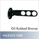 Drop down Valet, 3 hole - Oil Rubbed Bronze