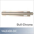 Extra Large Valet Rod - Dull Chrome