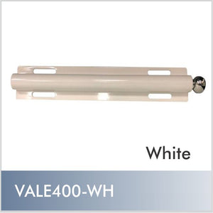 Extra Large Valet Rod - White and Chrome