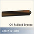 Deco Valet Rod - Oil Rubbed Bronze