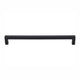 TopKnobs Square Bar Pull, 8-13-16", Matte Black