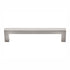 TopKnobs Square Bar Pull, 5-1-16", Brushed Satin Nickel