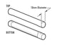 Whitehall Pull, Aluminum, 64 mm AC3731-64-A
