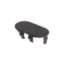 End Cap for Oval Rod, Oil Rubbed Bronze
