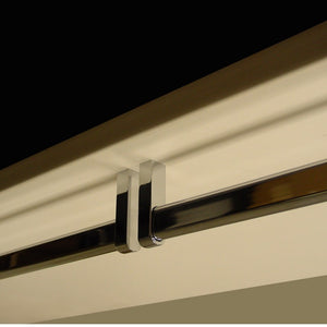 Novara 36in Under Shelf Oval Rod Kit Hardware Decor